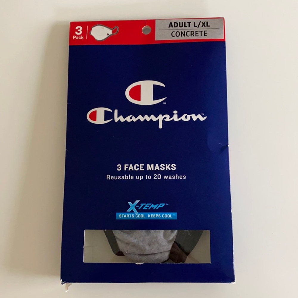 Champion Face Masks - Set of 3
